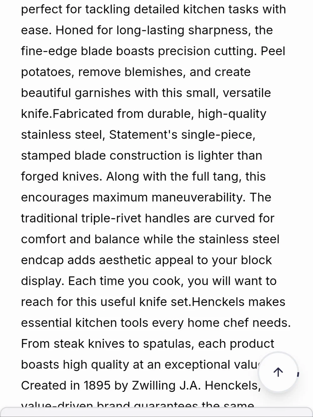 Henckels Statement Fine Edge 3